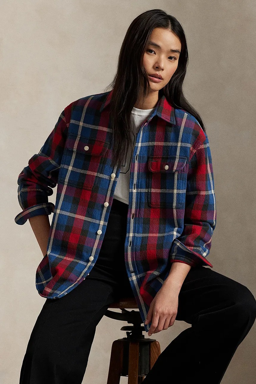 Polo Ralph Lauren πουκάμισο γυναικείο βαμβακερό