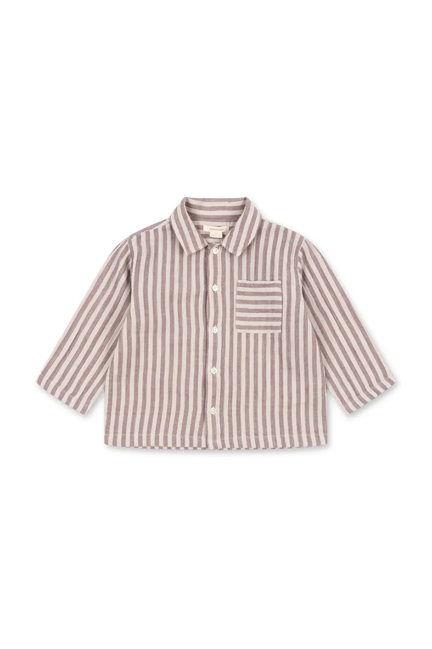 Konges Sløjd detská bavlnená košeľa ELY SHIRT GOTS