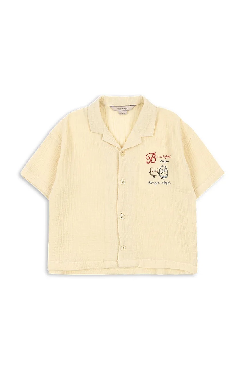 Konges Sløjd košeľa detská bavlnená COCO SHIRT GOTS