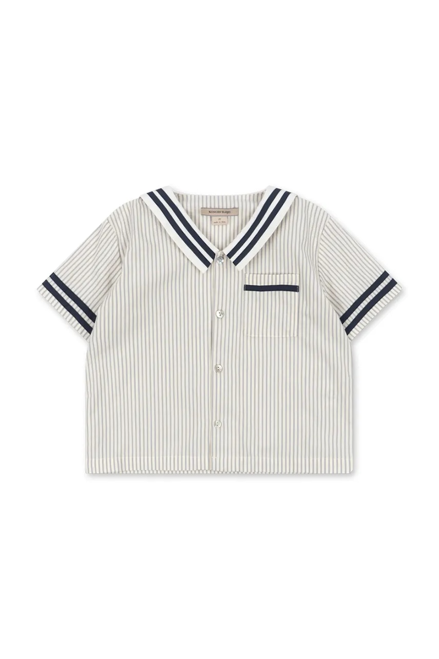 Konges Sløjd πουκάμισο παιδικό βαμβακερό ALLIE SAILOR SHIRT GOTS