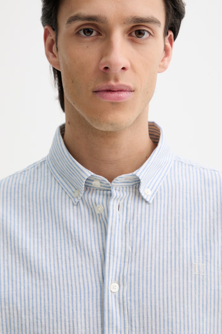 Košile s příměsí lnu Les Deux Konrad (obrázek 4)