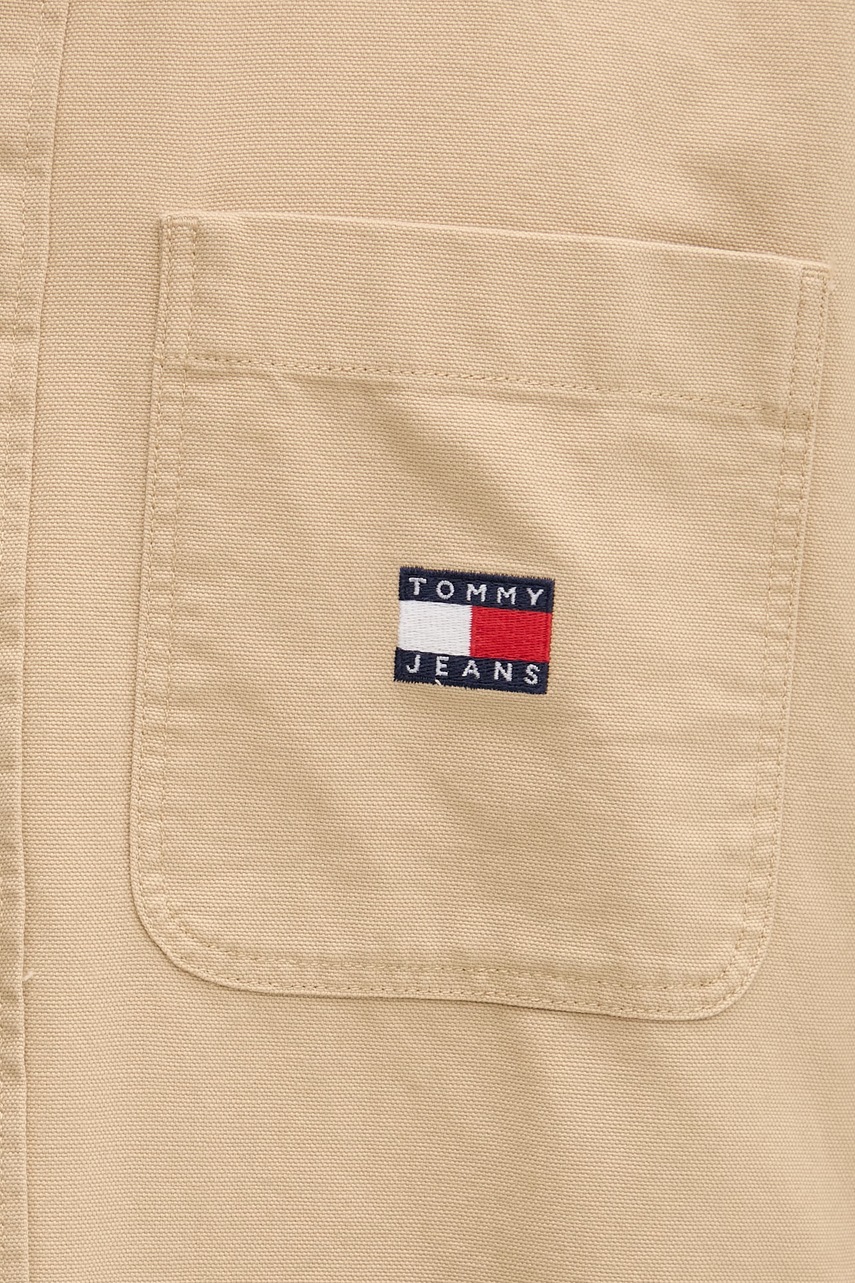 Tommy Jeans košeľa pánska bavlnená