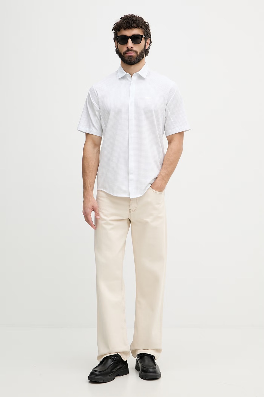 BOSS Green košile pánská bavlněná ST_Excurse S