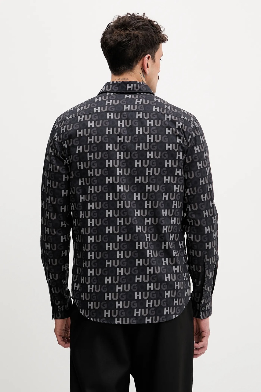 Bavlněná košile HUGO Ermo (obrázek 3)