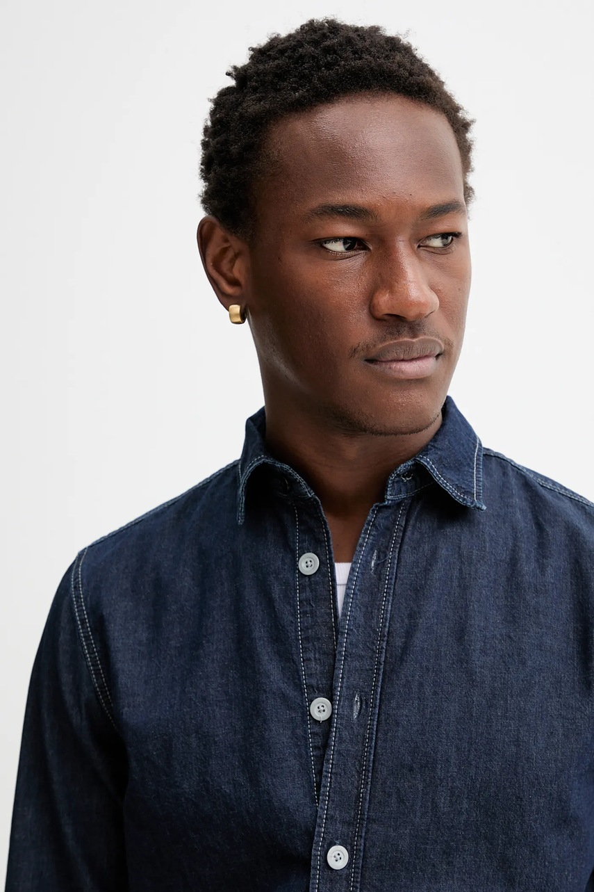 Košile s příměsí lnu G-Star Clean slim (obrázek 4)