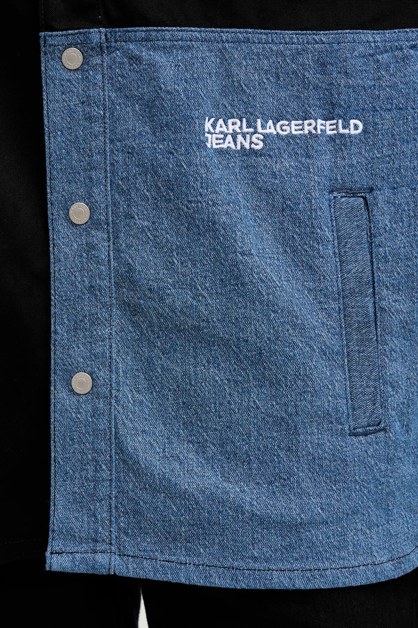 Rifľová košeľa Karl Lagerfeld Jeans