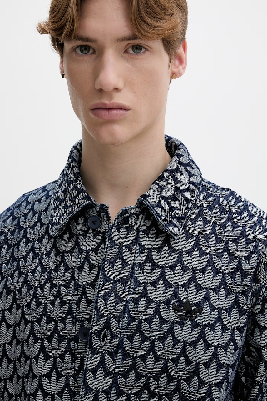 Rifľová košeľa adidas Originals