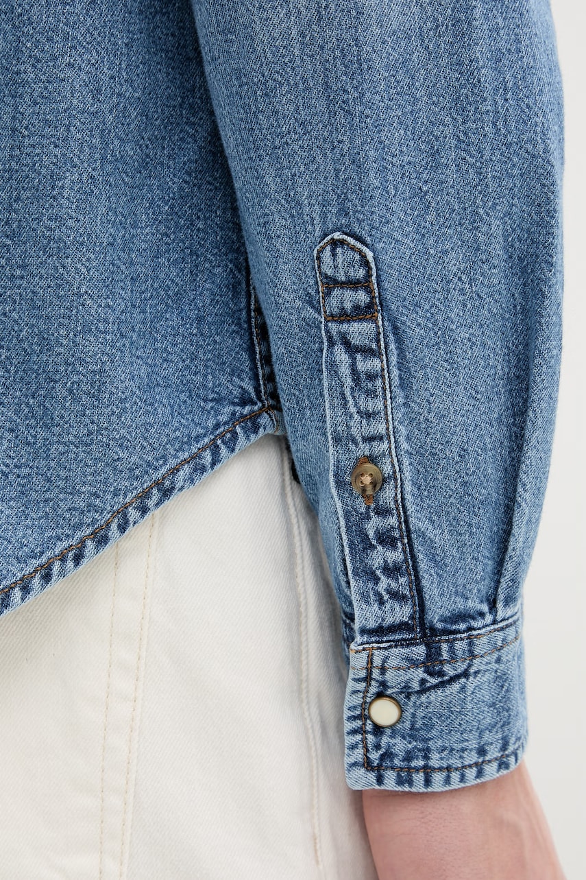 Rifľová košeľa Guess Jeans
