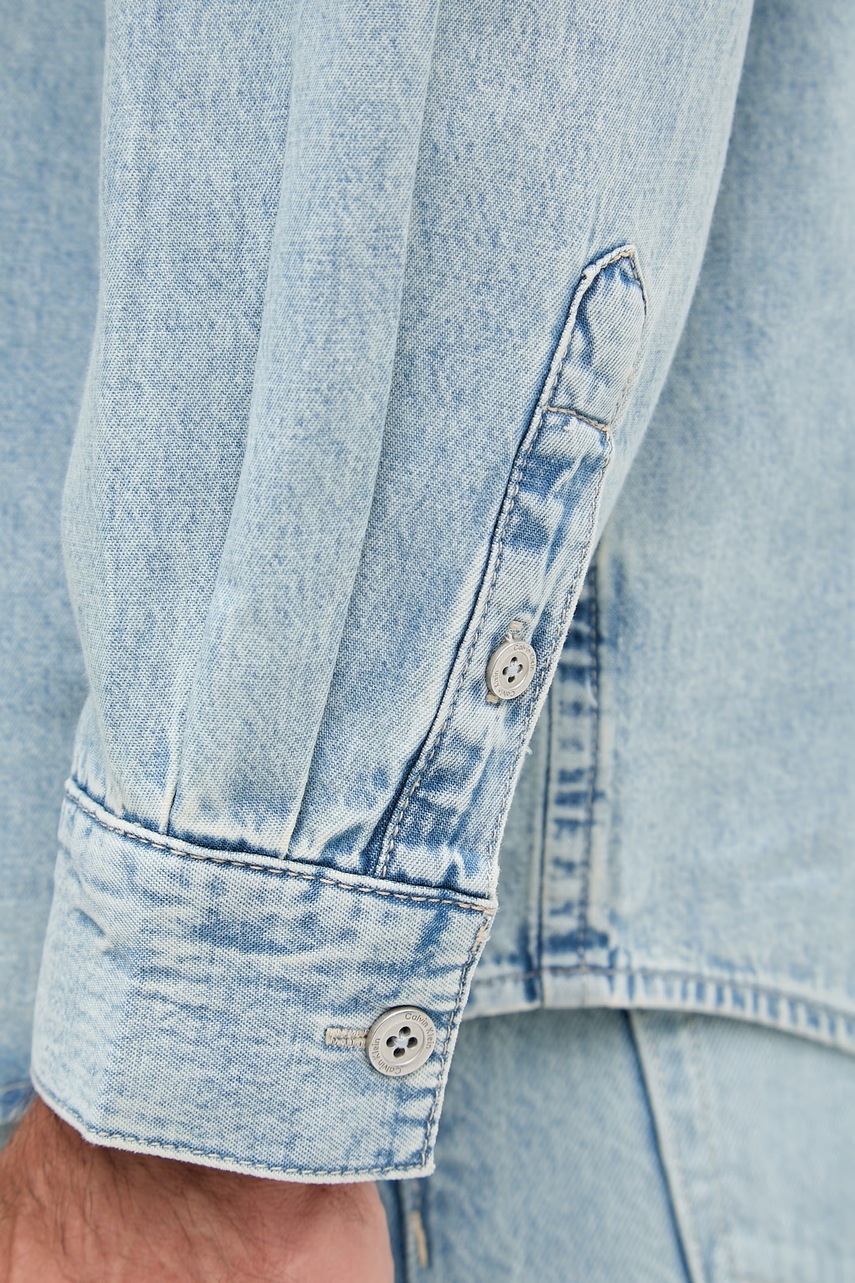 Calvin Klein Jeans košeľa pánska rifľová