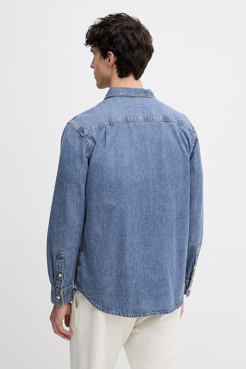 Calvin Klein Jeans košeľa pánska rifľová