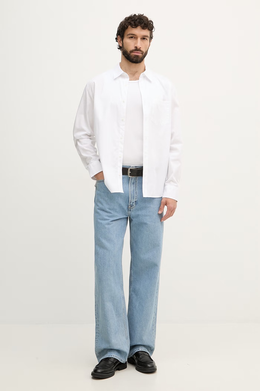 Calvin Klein Jeans košeľa pánska bavlnená