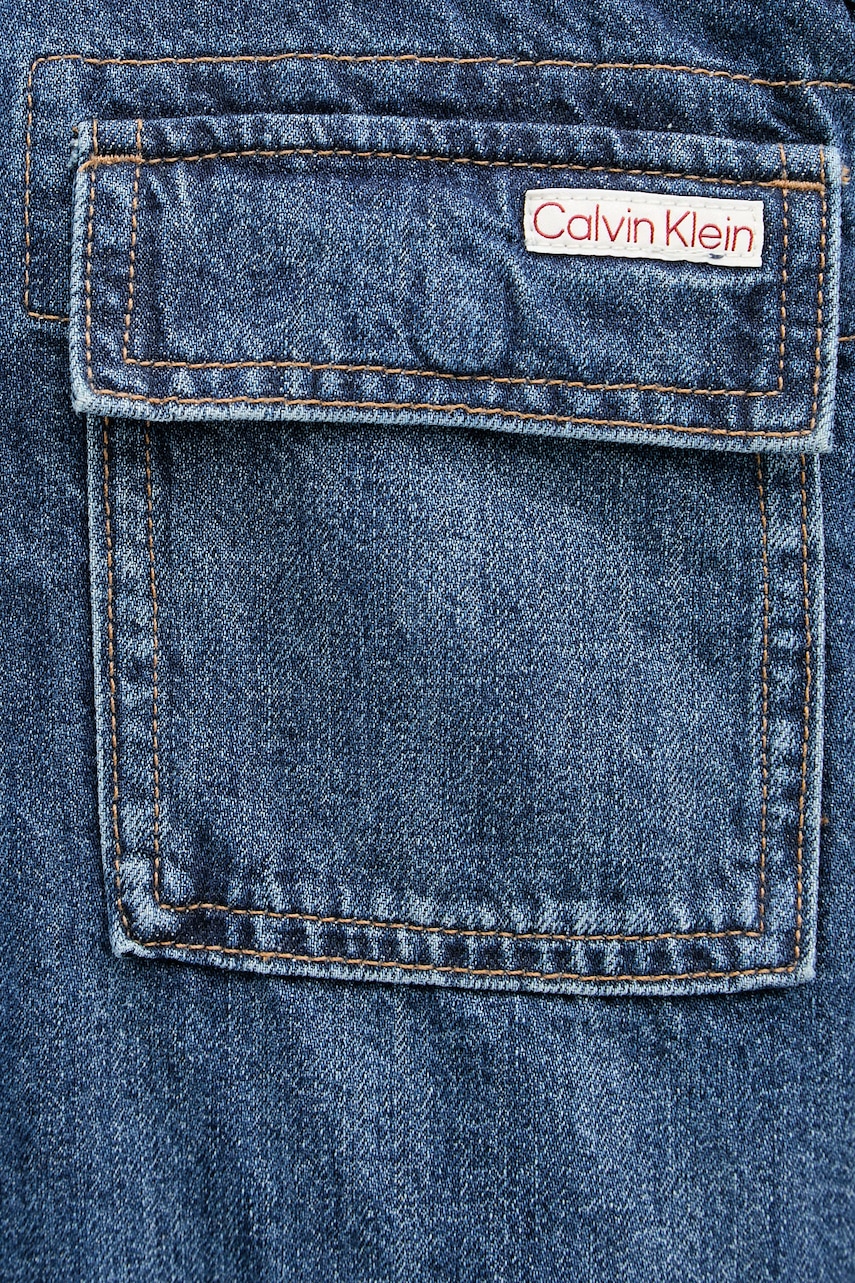 Calvin Klein Jeans košeľa pánska rifľová
