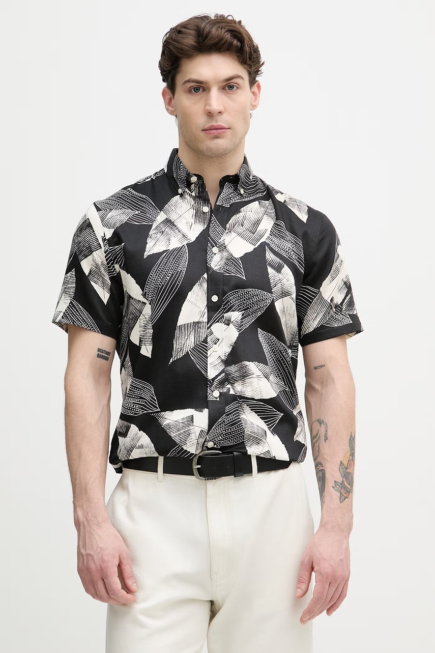 Lindbergh camasa pentru barbati, cu bumbac