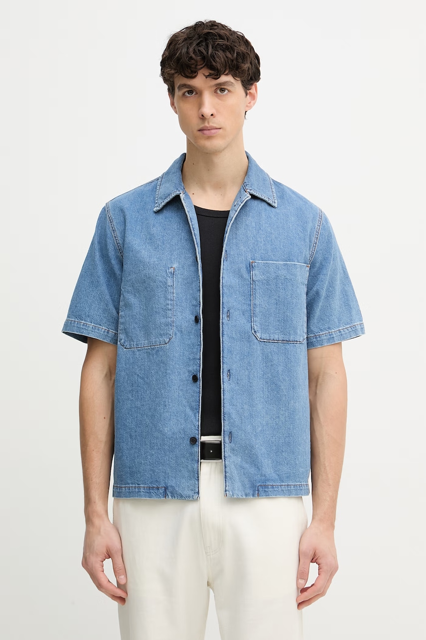 Marc O'Polo cămașă pentru bărbați, cu bumbac