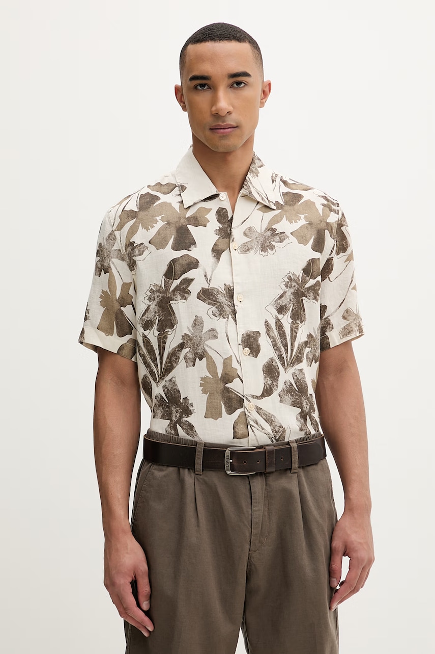 Marc O'Polo cămașă pentru bărbați, din in