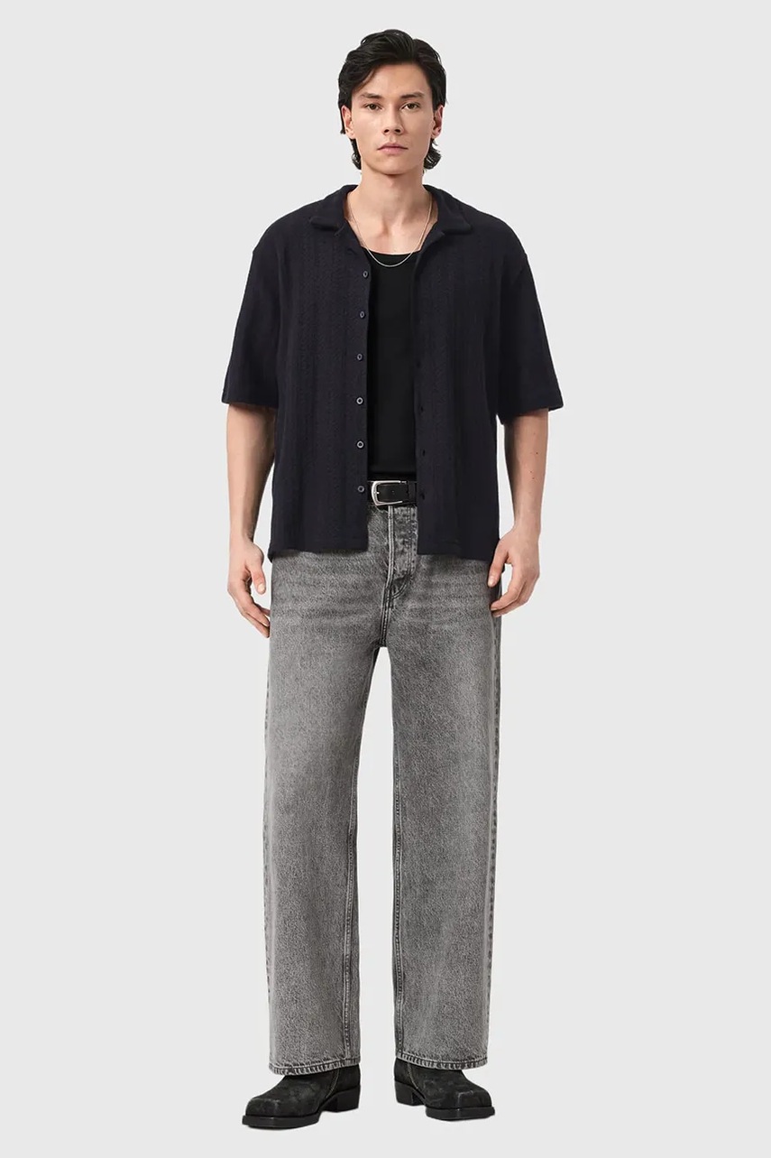 Bavlněná košile AllSaints TRACE (obrázek 3)