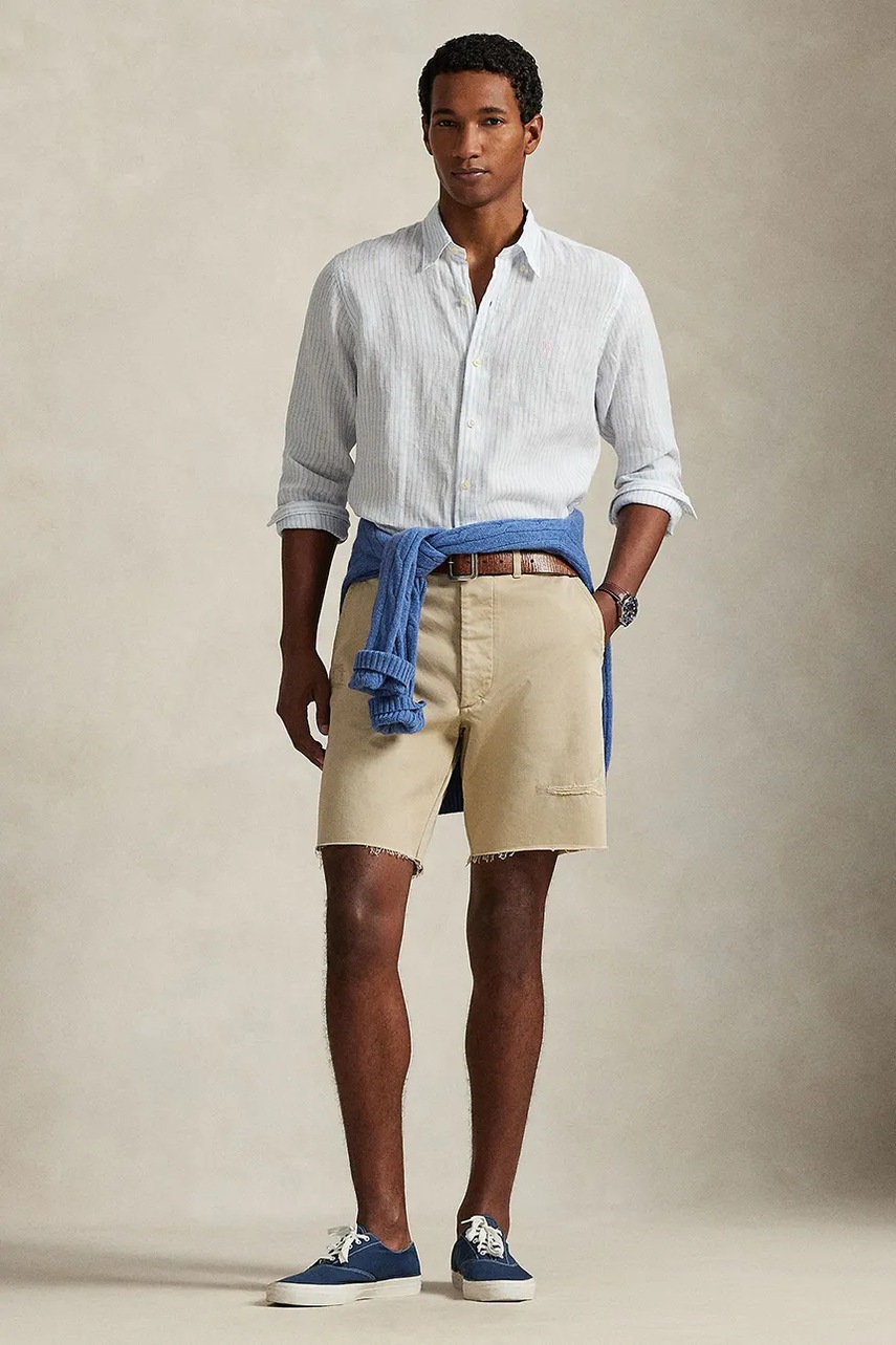 Ľanová košeľa Polo Ralph Lauren