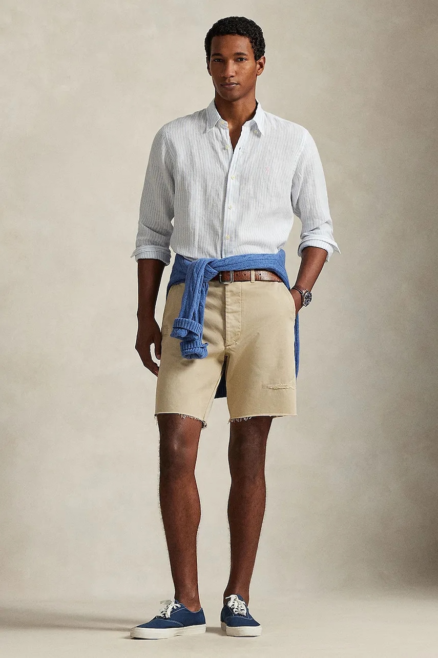 Ľanová košeľa Polo Ralph Lauren