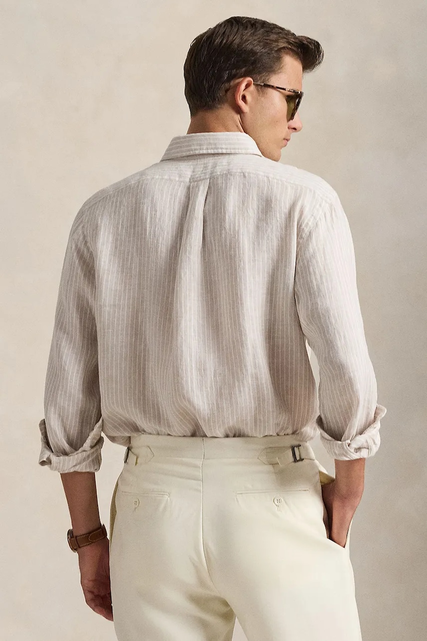 Ľanová košeľa Polo Ralph Lauren