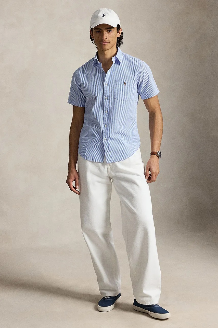 Polo Ralph Lauren košile pánská bavlněná (obrázek 3)