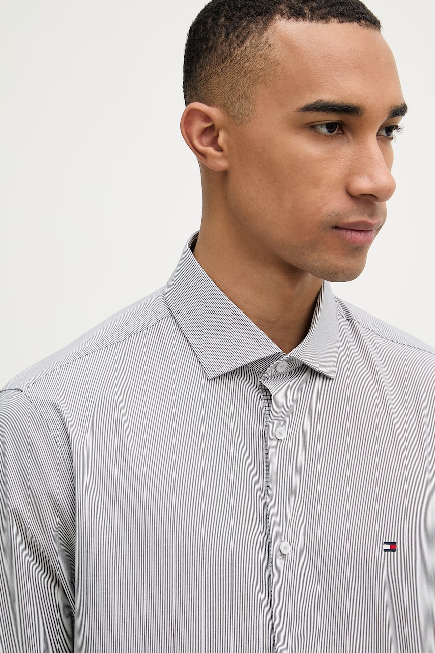 Tommy Hilfiger košeľa pánska bavlnená s elastanom