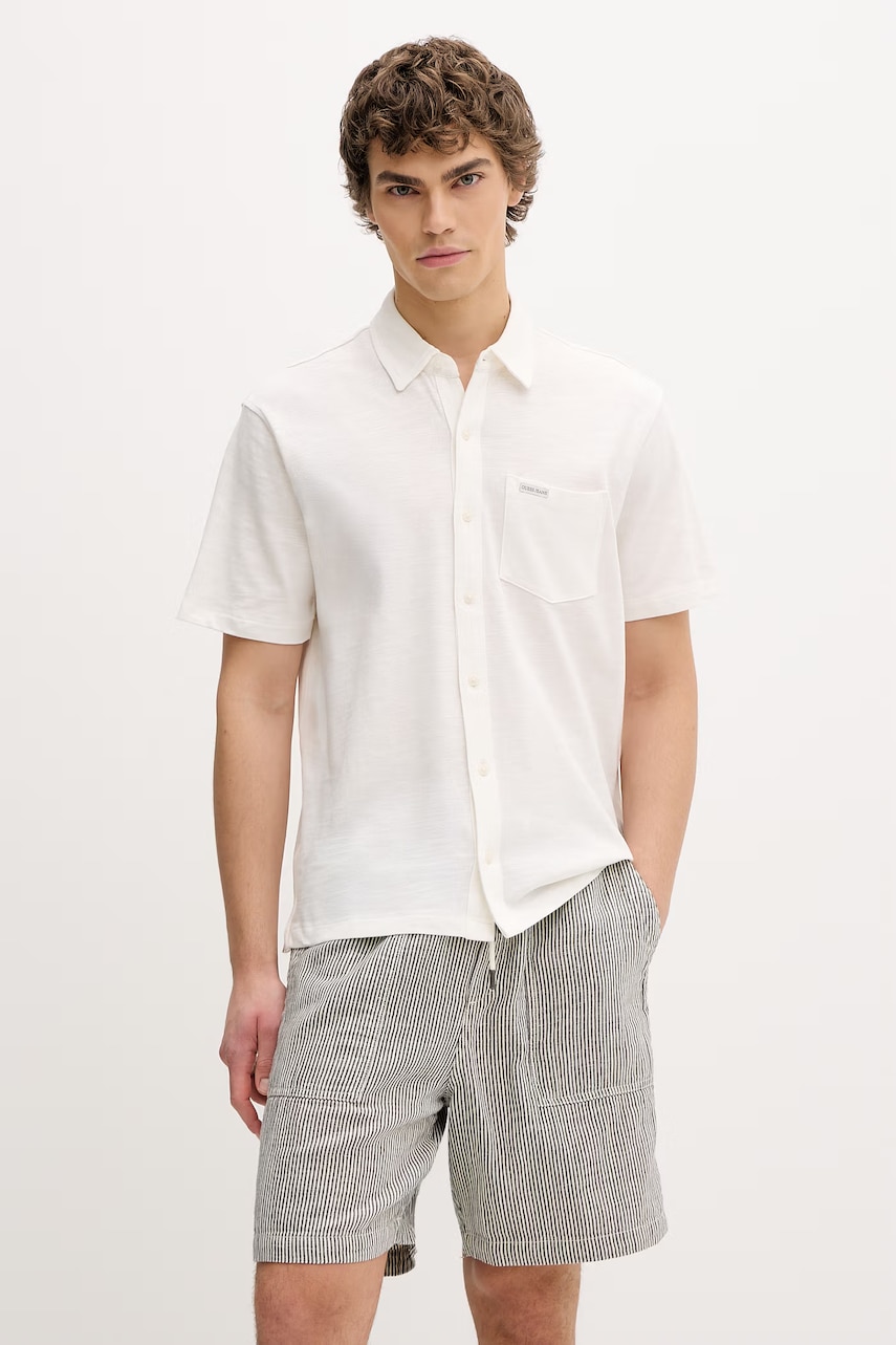 Ανδρικά πουκάμισα guess jeans σε μπεζ