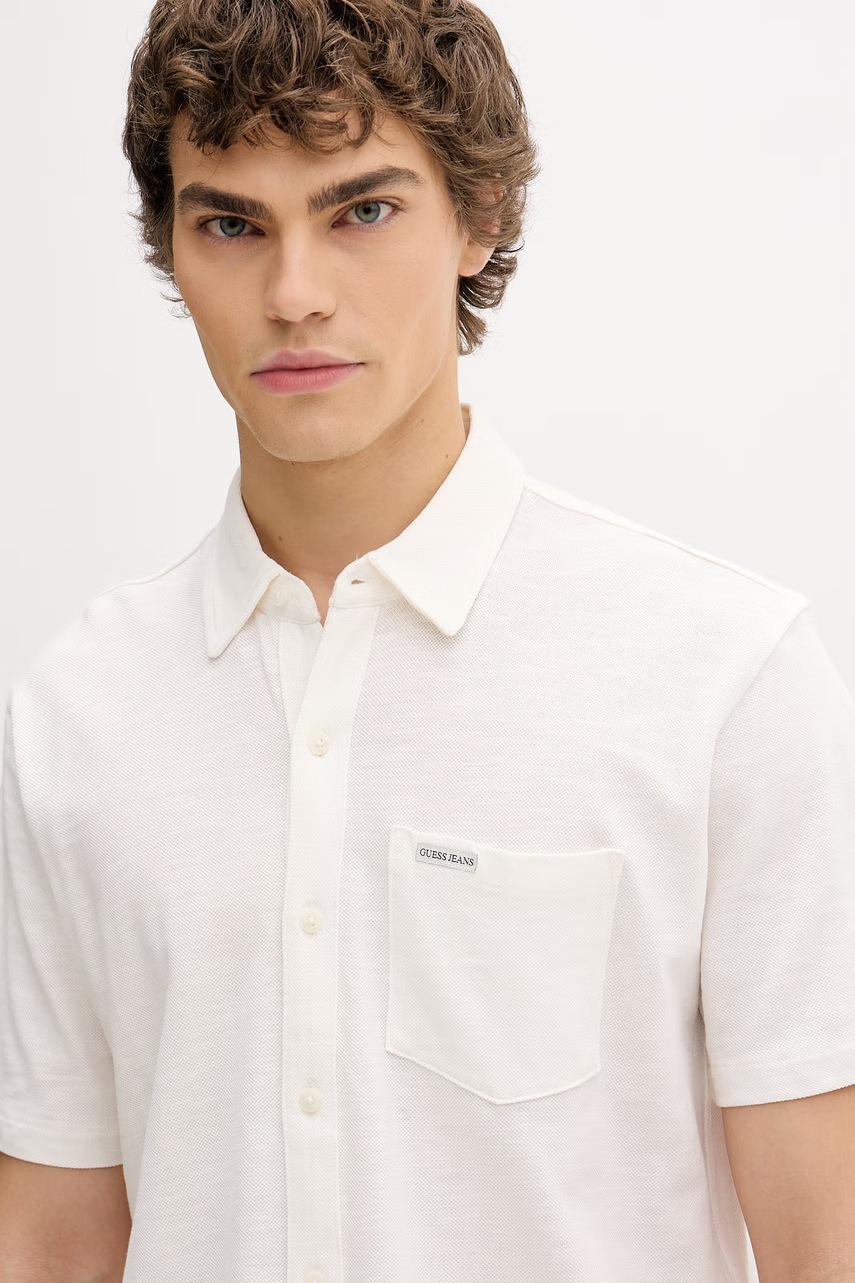 Guess Jeans košile pánská bavlněná (obrázek 4)