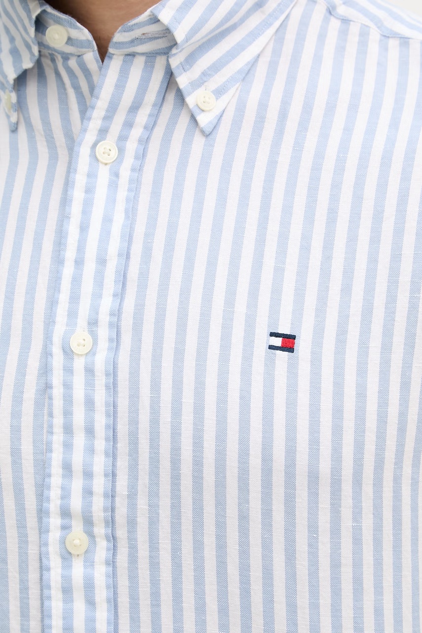 Tommy Hilfiger košeľa pánska s ľanom