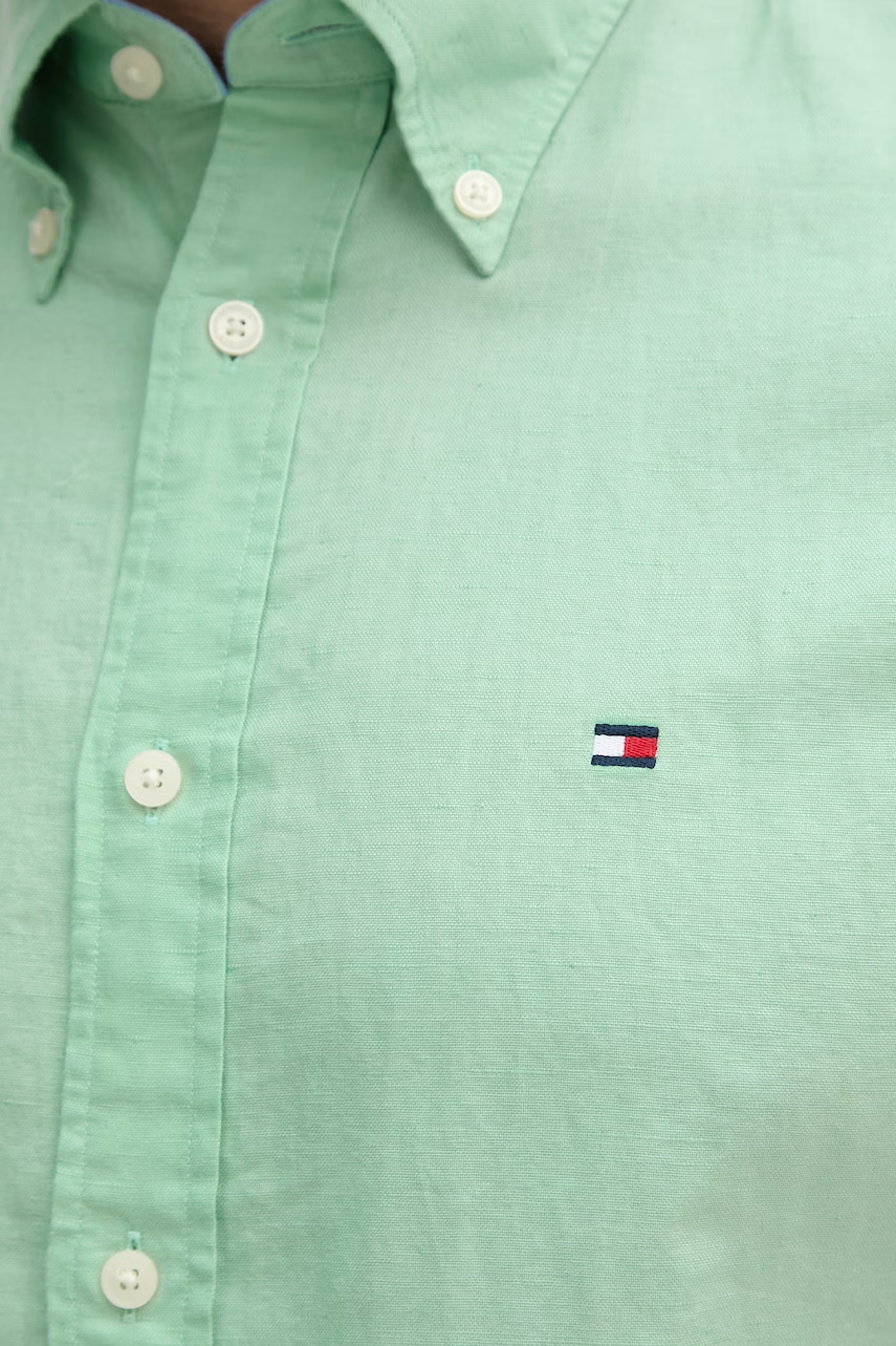 Tommy Hilfiger košeľa pánska s ľanom
