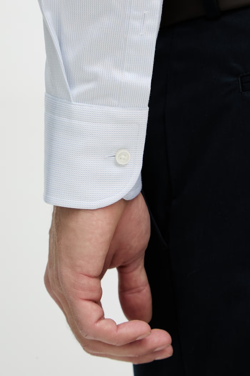 BOSS pánská bavlněná košile HANK (obrázek 6)