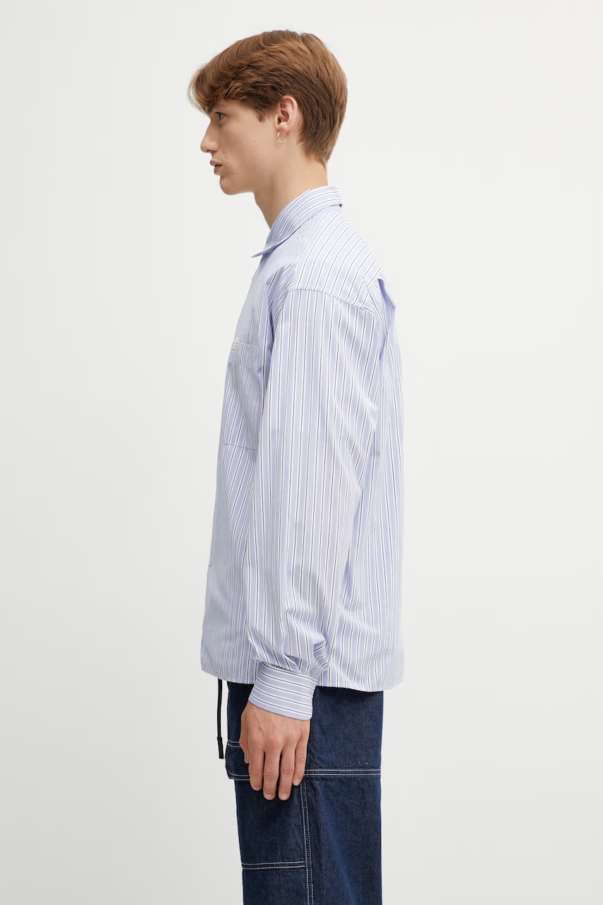 Filling Pieces košile pánská bavlněná Pinstripe