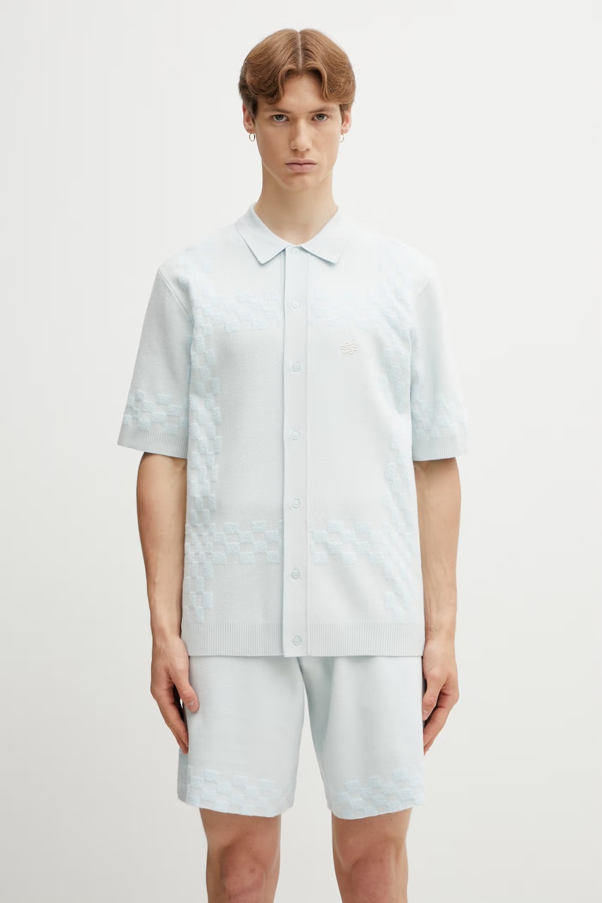 Filling Pieces Resort Shirt koszula z wiskozą męska