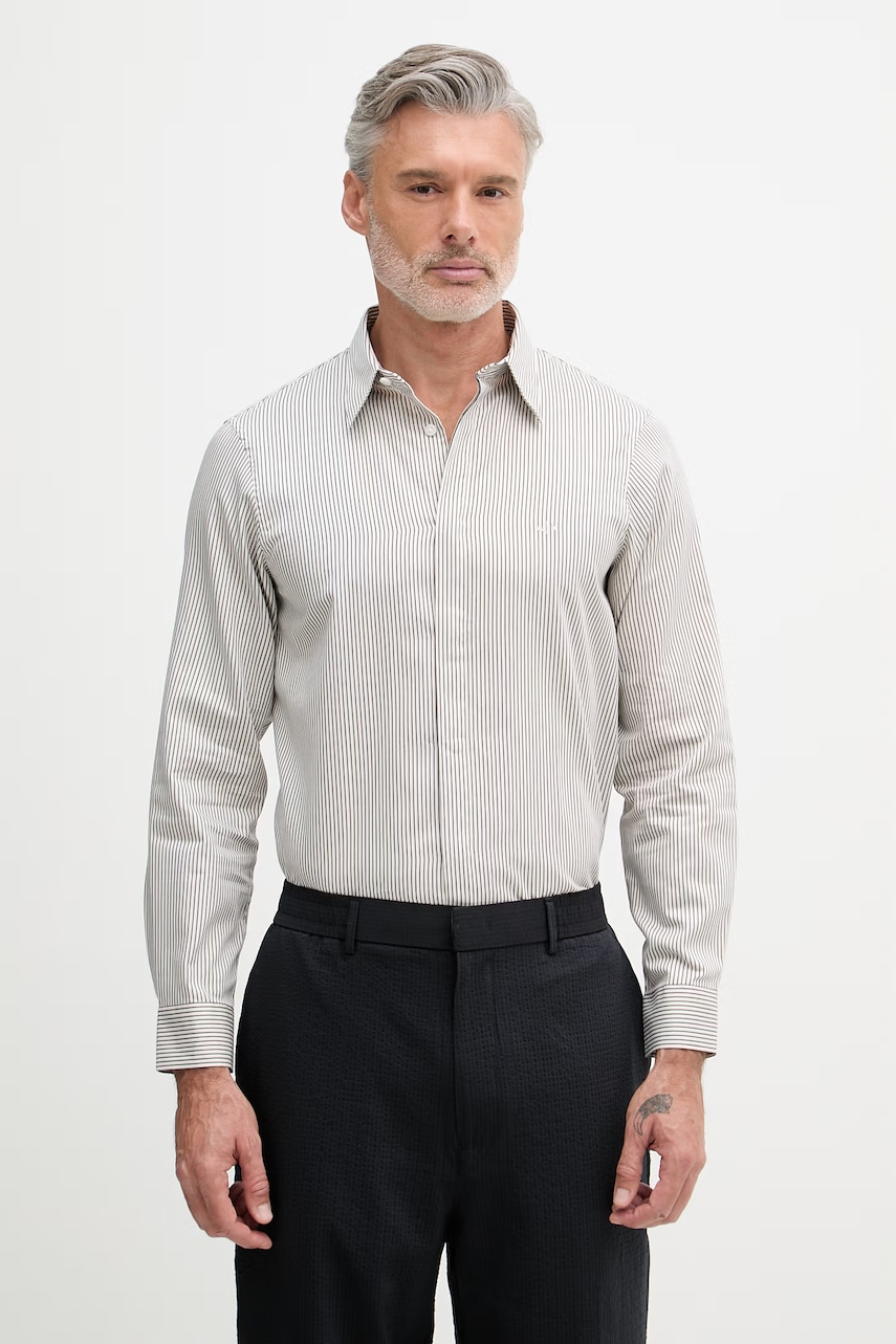 Armani Exchange cămașă bărbătească din bumbac