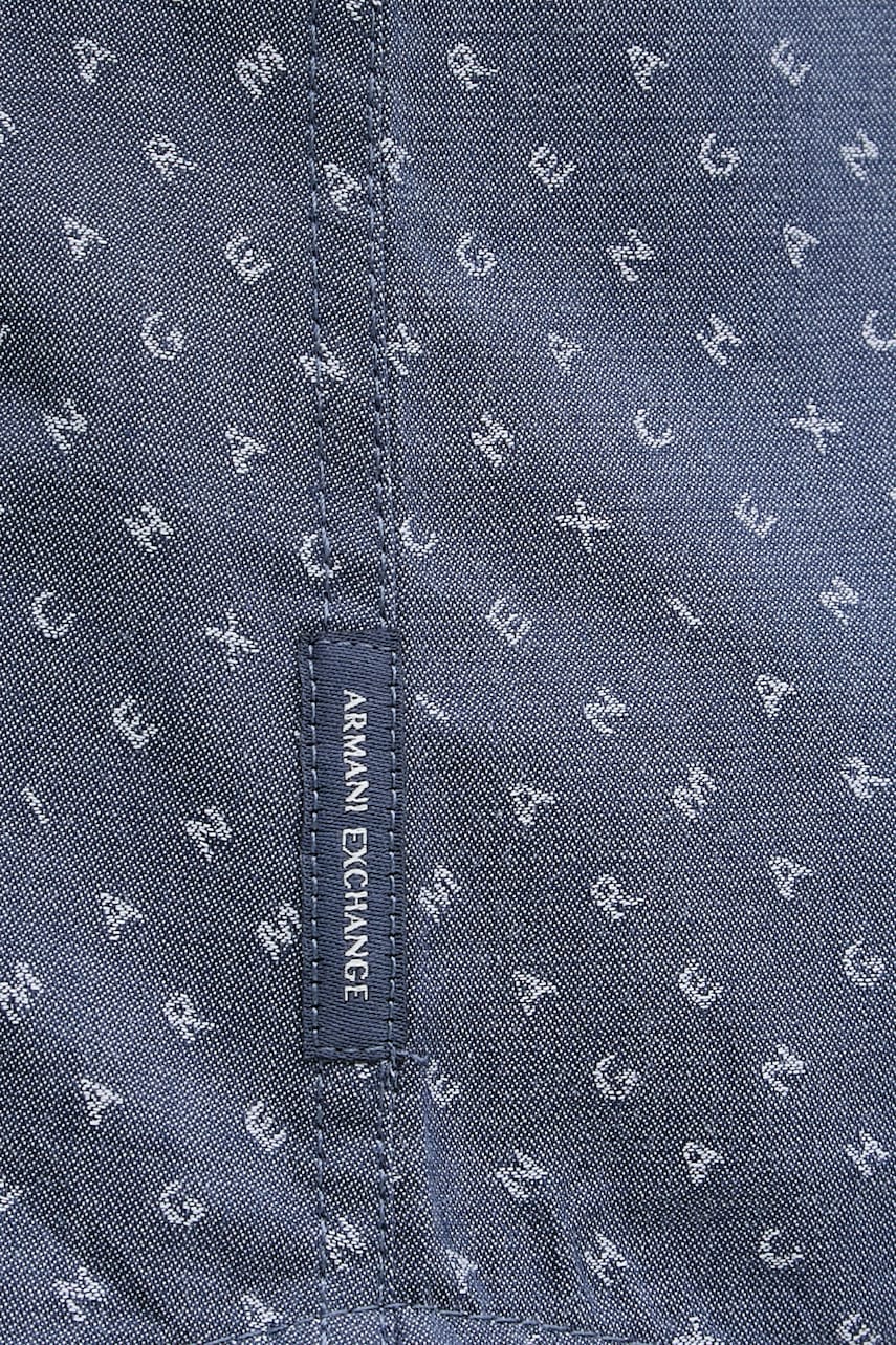 Pánska bavlnená košeľa Armani Exchange