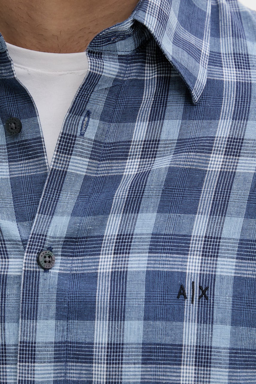 Armani Exchange košeľa pánska s bavlnou