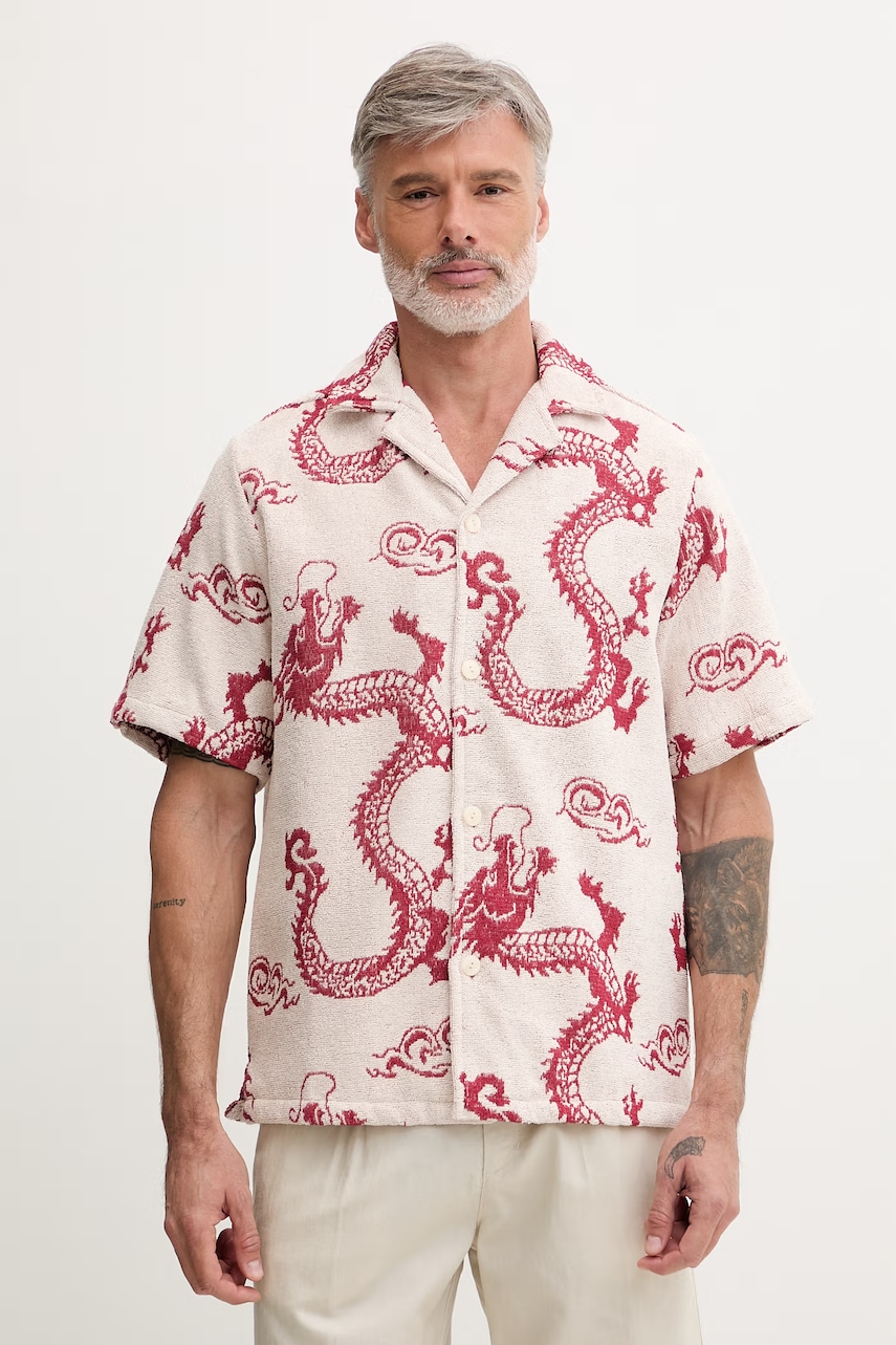 OAS cămașă pentru bărbați, din bumbac