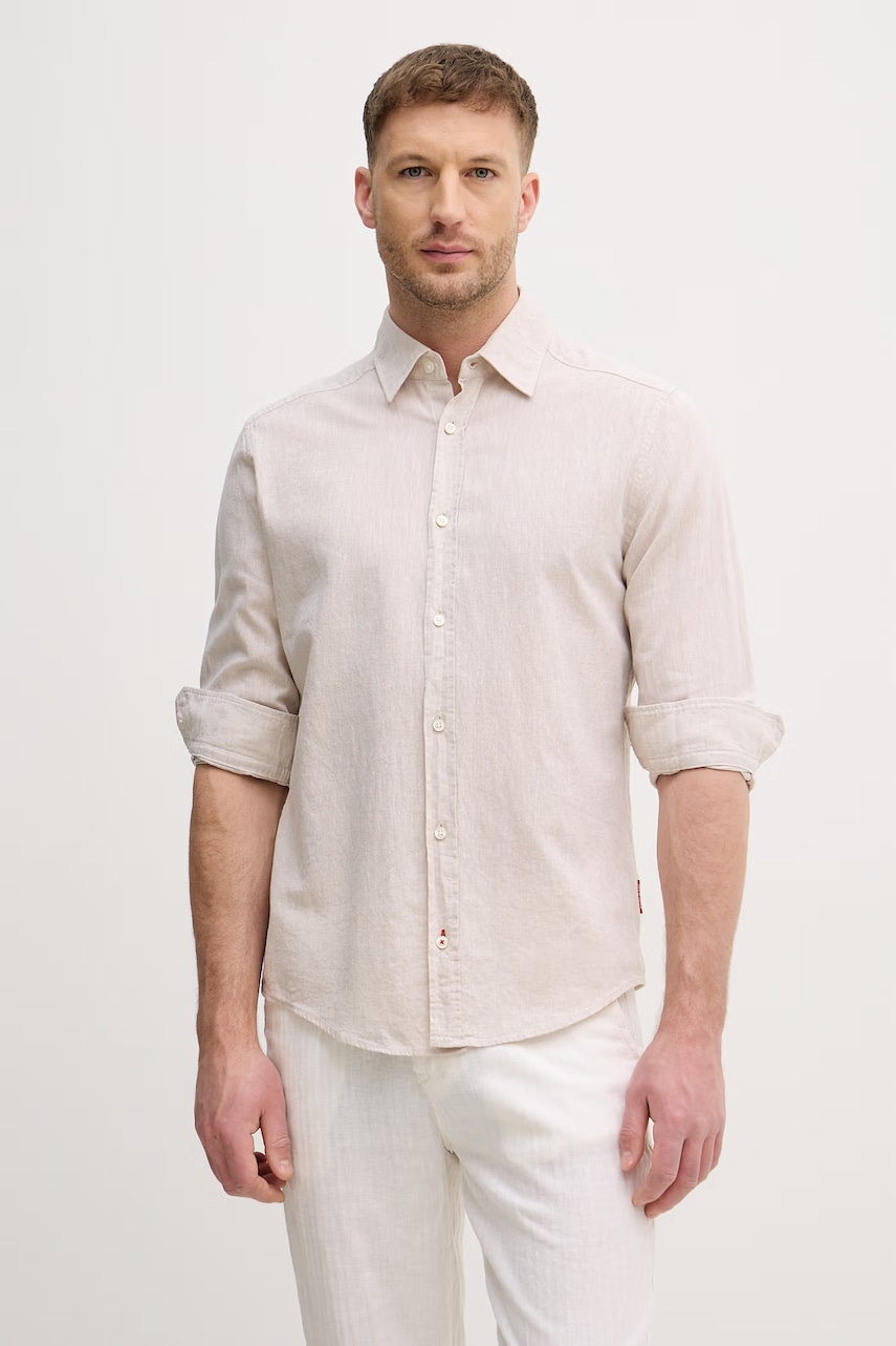 Joop! cămașă pentru bărbați, din in