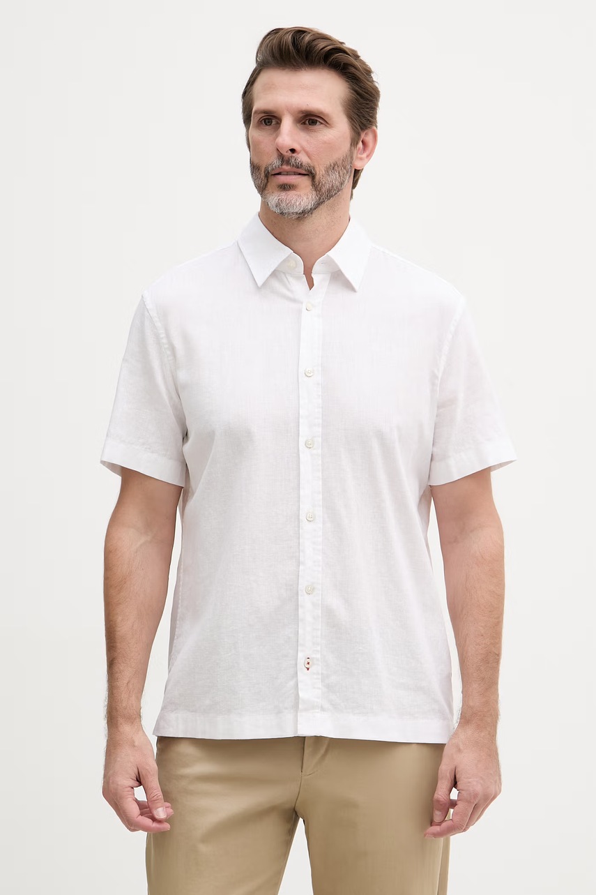 Joop! Πουκάμισο ανδρικό με λινό