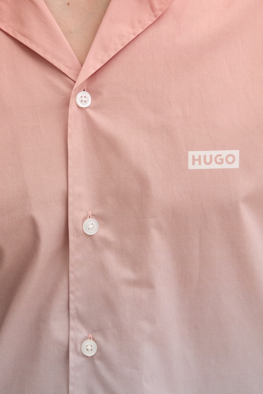 HUGO Blue košeľa pánska bavlnená Eligino