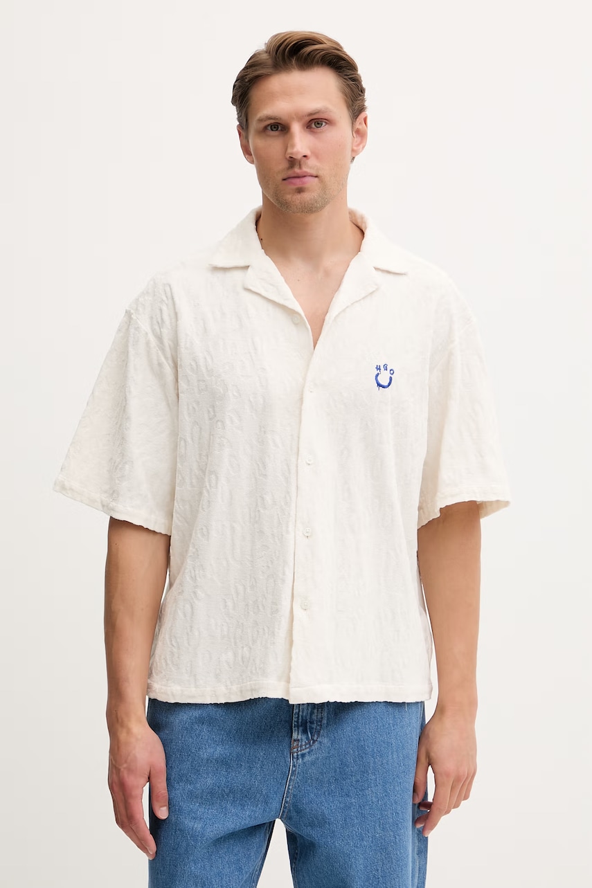 HUGO Blue cămașă pentru bărbați, din bumbac Eligino