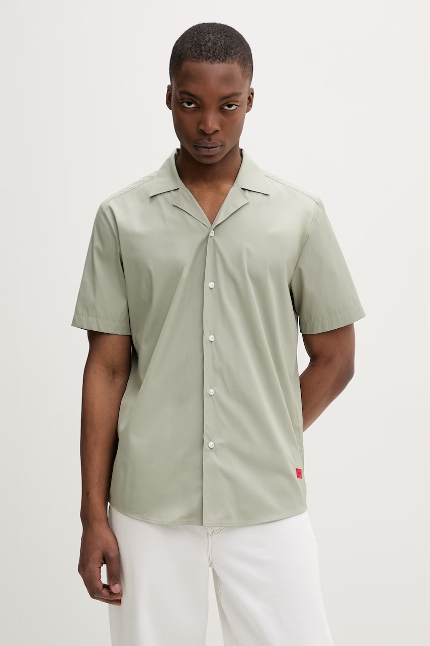 HUGO cămașă pentru bărbați de bumbac Ellino