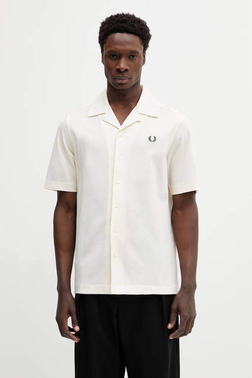Fred Perry cămașă din bumbac