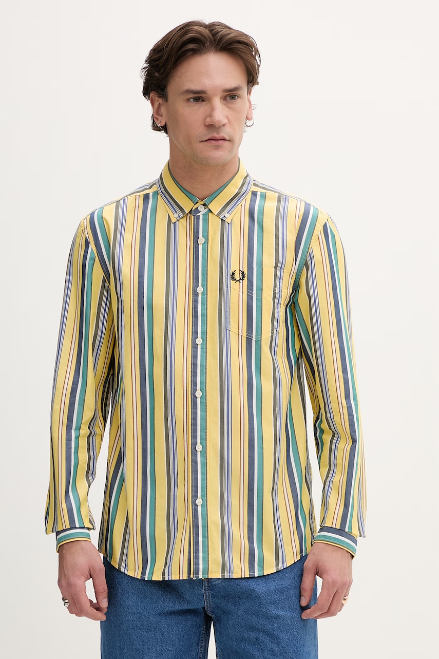 Fred Perry cămașă din bumbac