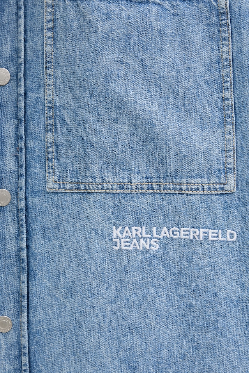 Karl Lagerfeld Jeans košeľa pánska bavlnená