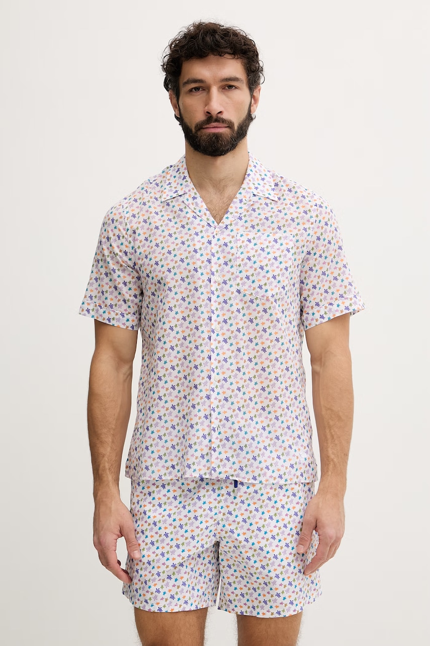 Vilebrequin cămașă pentru bărbați, din bumbac CHARLI