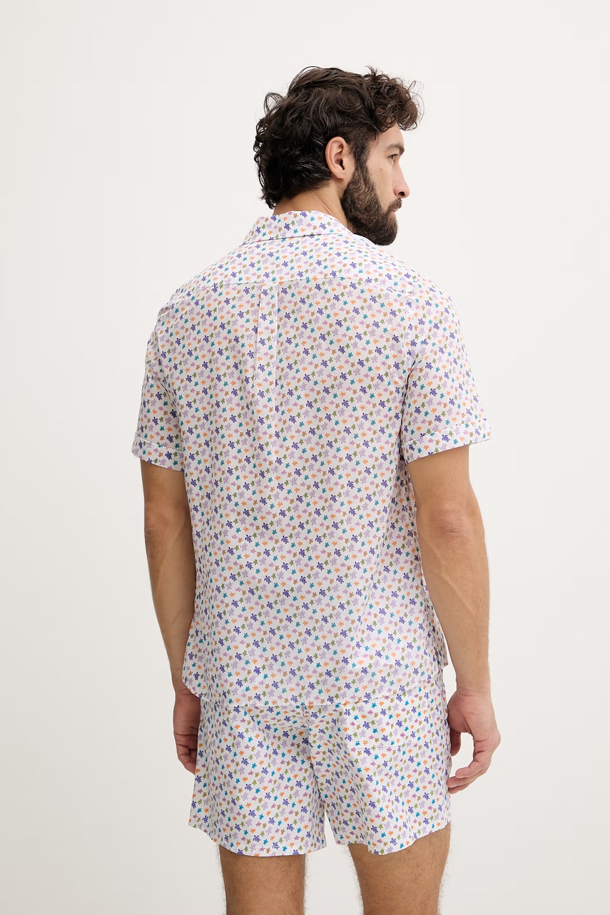 Vilebrequin πουκάμισο Ανδρικό βαμβακερό CHARLI φωτογραφία