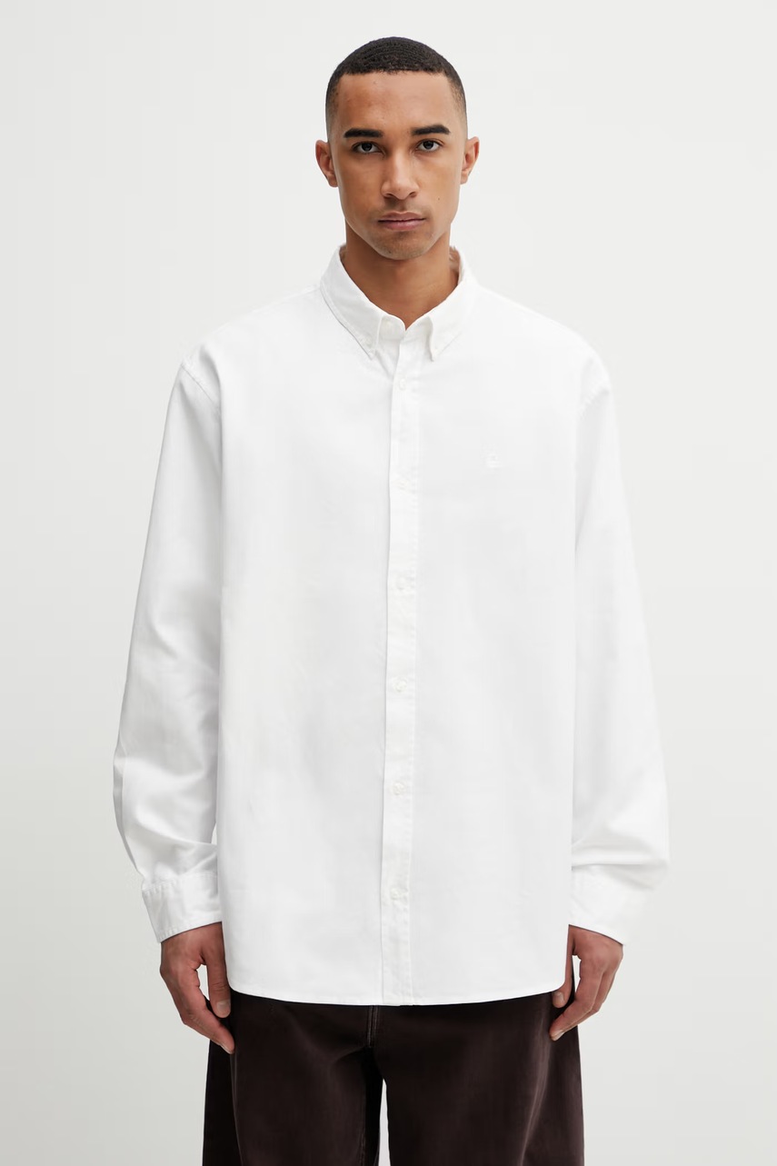 Carhartt WIP  L/S Bolton Shirt koszula bawełniana męska