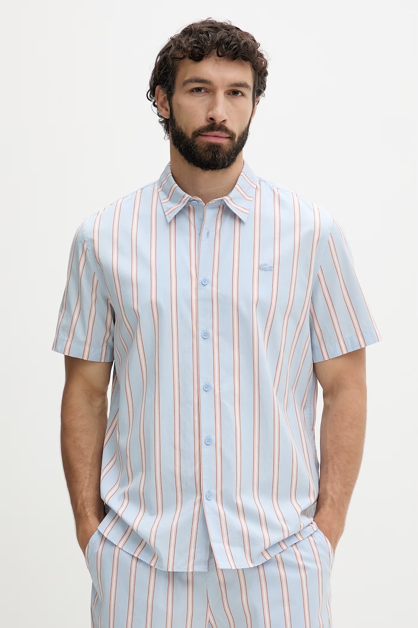 Lacoste cămașă pentru bărbați, din bumbac