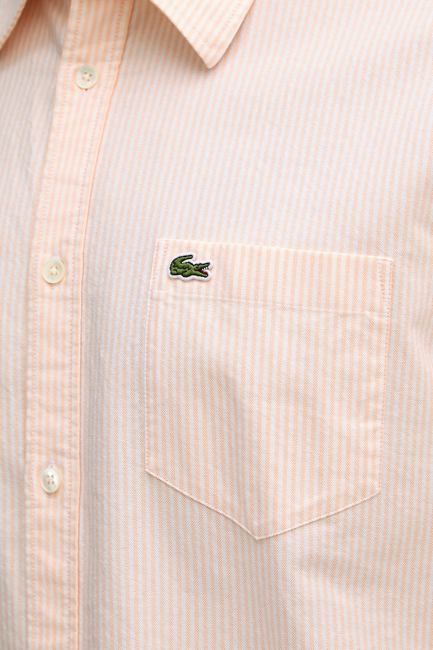 Lacoste košeľa oxford pánska bavlnená