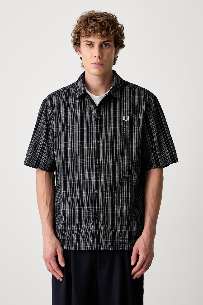 Fred Perry  košeľa pánska bavlnená